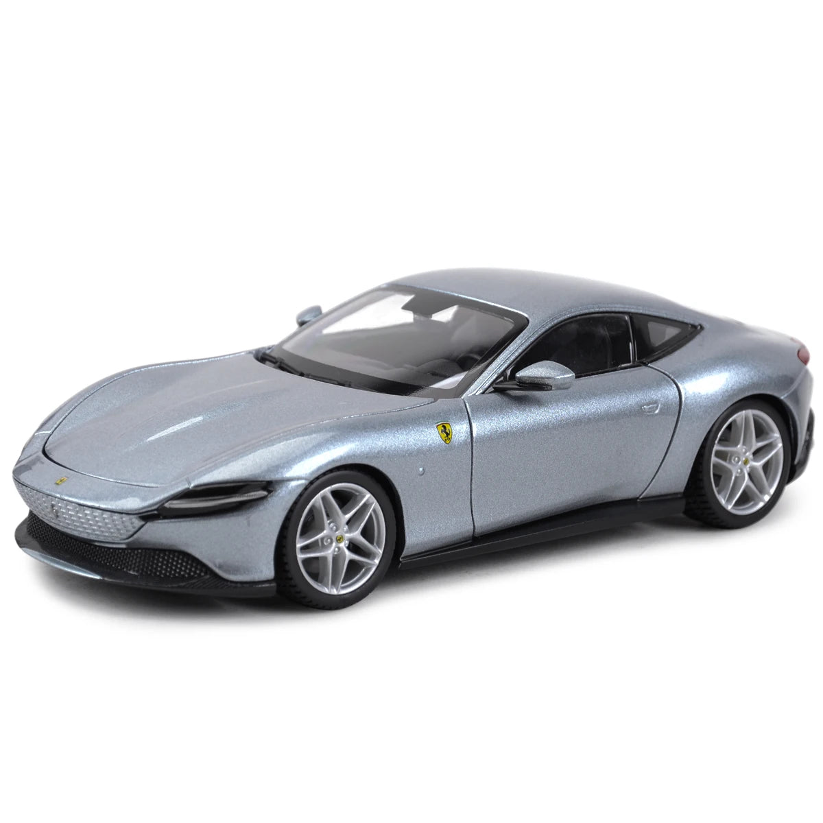 Bburago 1:24 Ferrari Roma Grey Sports Car Static Die Cast Vehicles Đồ chơi mô hình xe hơi sưu tập