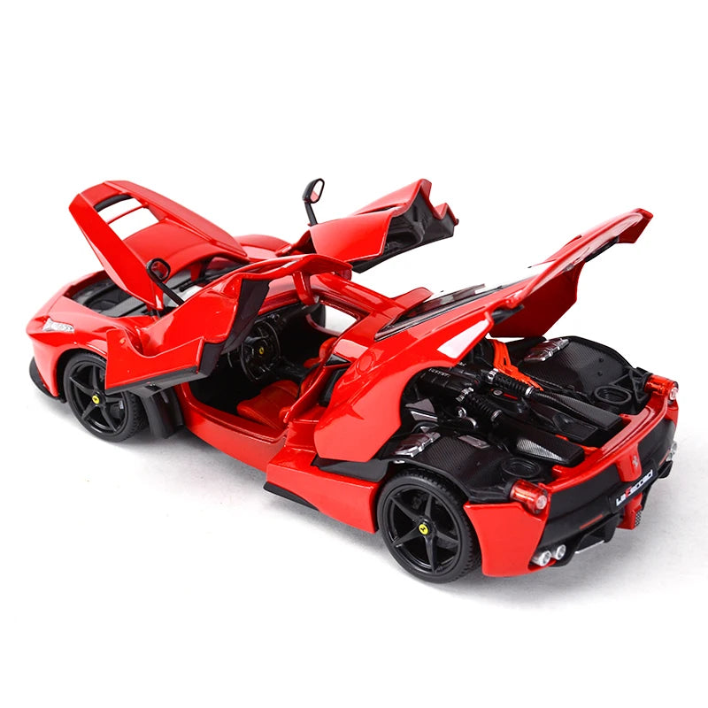 Bburago 1:18 Ferrari Laferrari Sports Car Static Simulation Die Cast Vehicles Collectible Model Car Toys