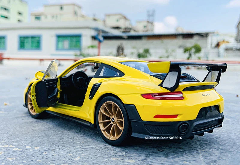 Maisto 1:24 Porsche 911 GT2 RS mô phỏng xe hợp kim mô hình thủ công trang trí bộ sưu tập đồ chơi công cụ quà tặng