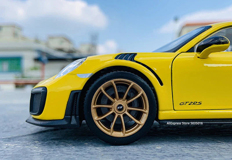 Maisto 1:24 Porsche 911 GT2 RS mô phỏng xe hợp kim mô hình thủ công trang trí bộ sưu tập đồ chơi công cụ quà tặng