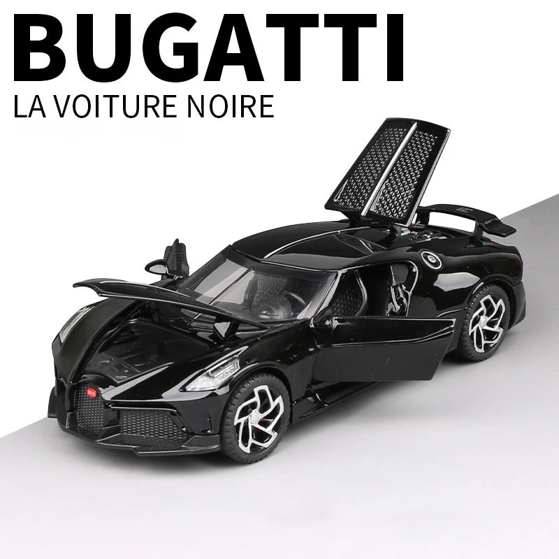 Bugatti La Voiture Noire Rồng Đen Siêu Xe Đồ Chơi Xe Hợp Kim Diecasts &amp; Toy Cars Xe mô hình