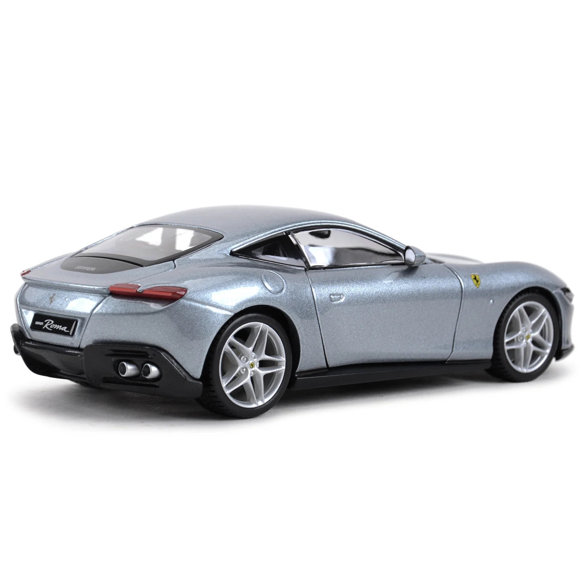 Bburago 1:24 Ferrari Roma Grey Sports Car Static Die Cast Vehicles Đồ chơi mô hình xe hơi sưu tập