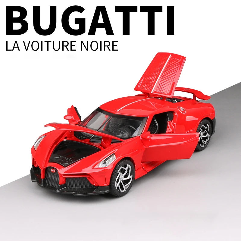 Bugatti La Voiture Noire Rồng Đen Siêu Xe Đồ Chơi Xe Hợp Kim Diecasts &amp; Toy Cars Xe mô hình