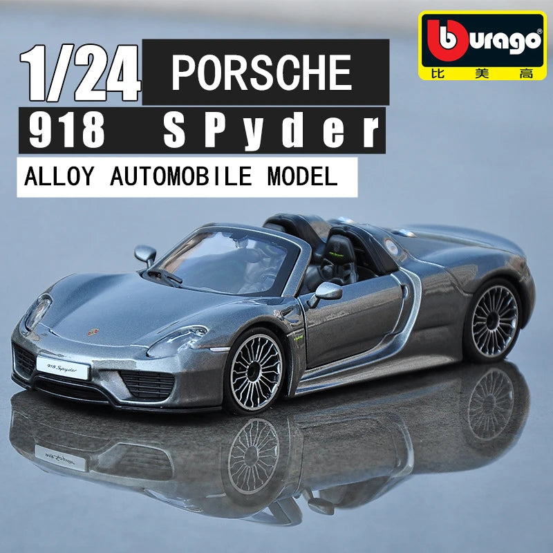 Maisto 1:24 Porsche 911 GT2 RS mô phỏng xe hợp kim mô hình thủ công trang trí bộ sưu tập đồ chơi công cụ quà tặng