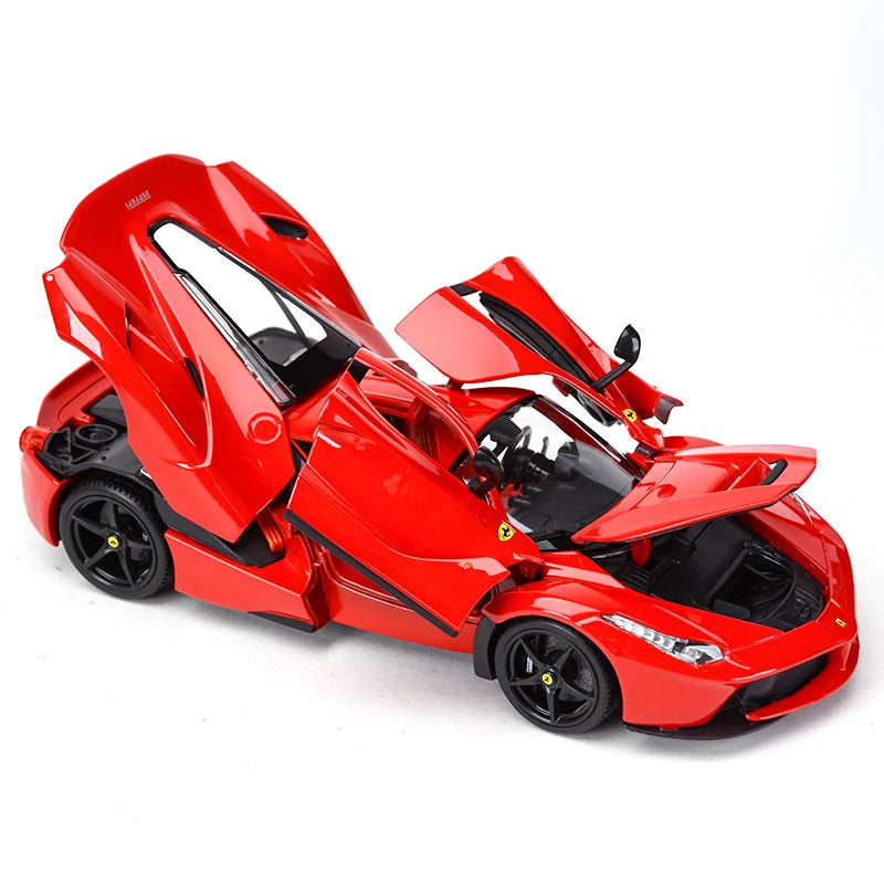 Bburago 1:18 Ferrari Laferrari Sports Car Static Simulation Die Cast Vehicles Collectible Model Car Toys