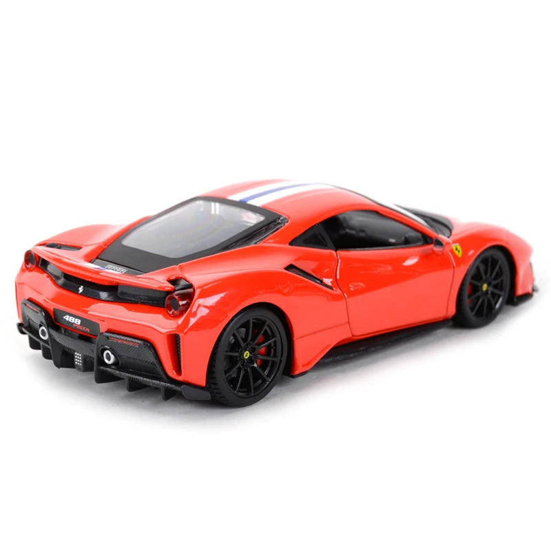 Bburago 1:24 Tỷ Lệ Ferrari 488 PISTA STRADALE Hợp Kim Sang Trọng Xe Diecast Đồ Chơi Bộ Sưu Tập Quà Tặng