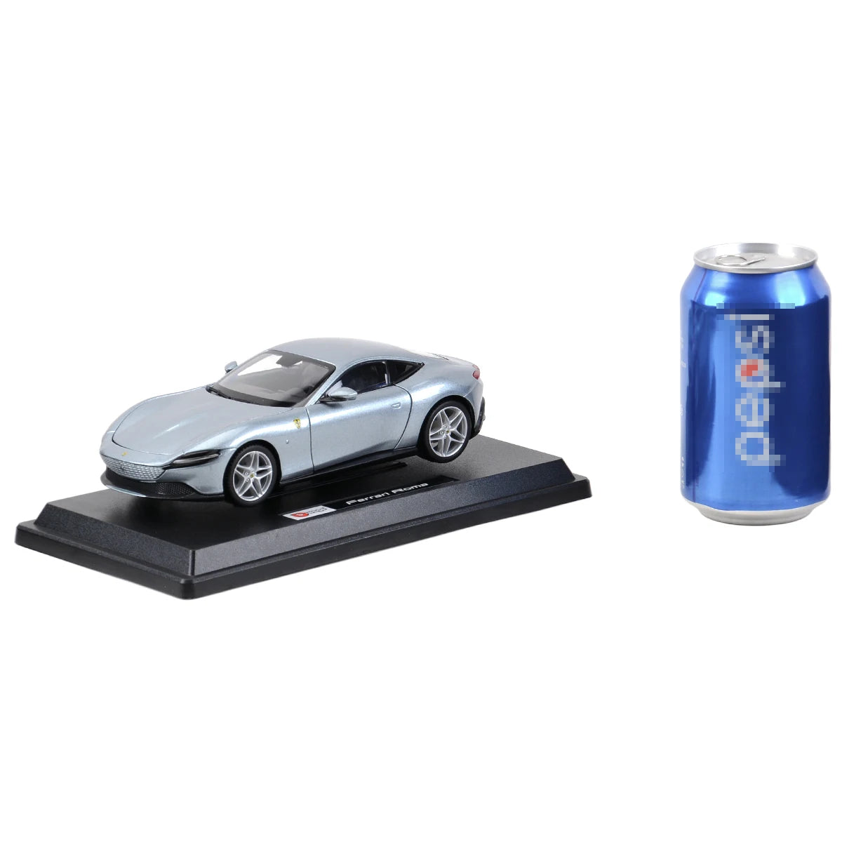 Bburago 1:24 Ferrari Roma Grey Sports Car Static Die Cast Vehicles Đồ chơi mô hình xe hơi sưu tập