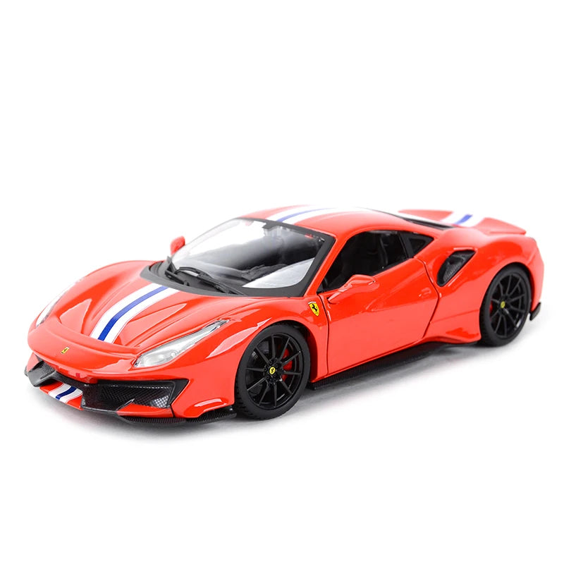 Bburago 1:24 Tỷ Lệ Ferrari 488 PISTA STRADALE Hợp Kim Sang Trọng Xe Diecast Đồ Chơi Bộ Sưu Tập Quà Tặng