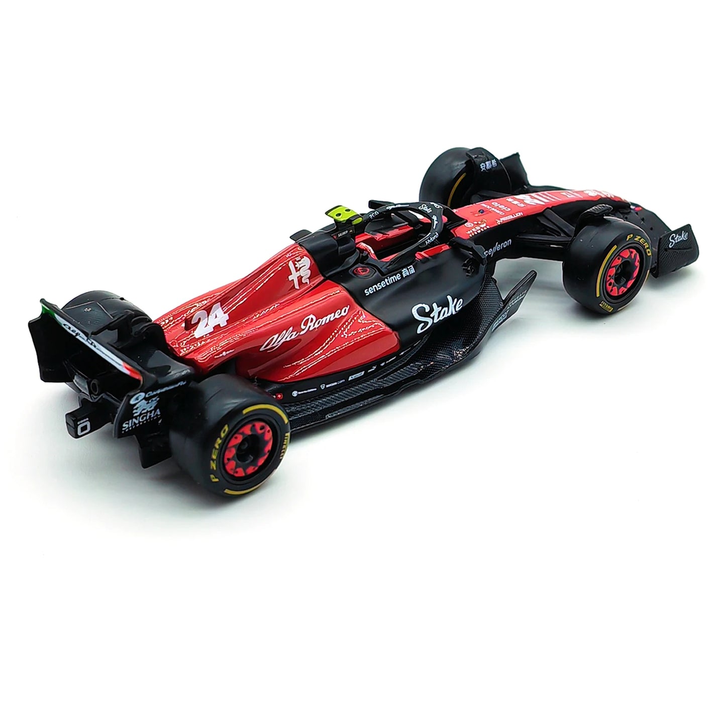 Bburago 1:43 2023 Alfa Romeo C43 F1 Formula Car Die Cast Vehicles Đồ chơi mô hình đua xe sưu tập