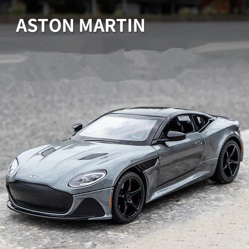 1:24 Aston Martin DBS Superleggera Alloy Sports Car Diecasts & Toy Vehicles Metal Car Model Simulation Collection Toys Gift