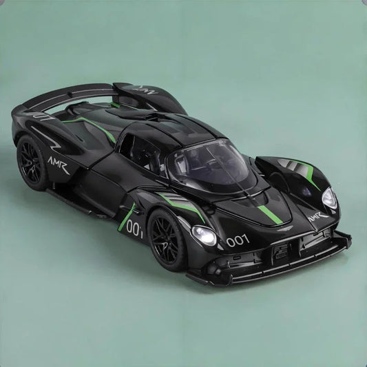 1:32 Aston Martin Valkyrie AMR 001 Siêu xe hợp kim đúc kim loại mô hình xe hơi Boutique trang trí đồ sưu tầm cho người lớn quà tặng ngày lễ