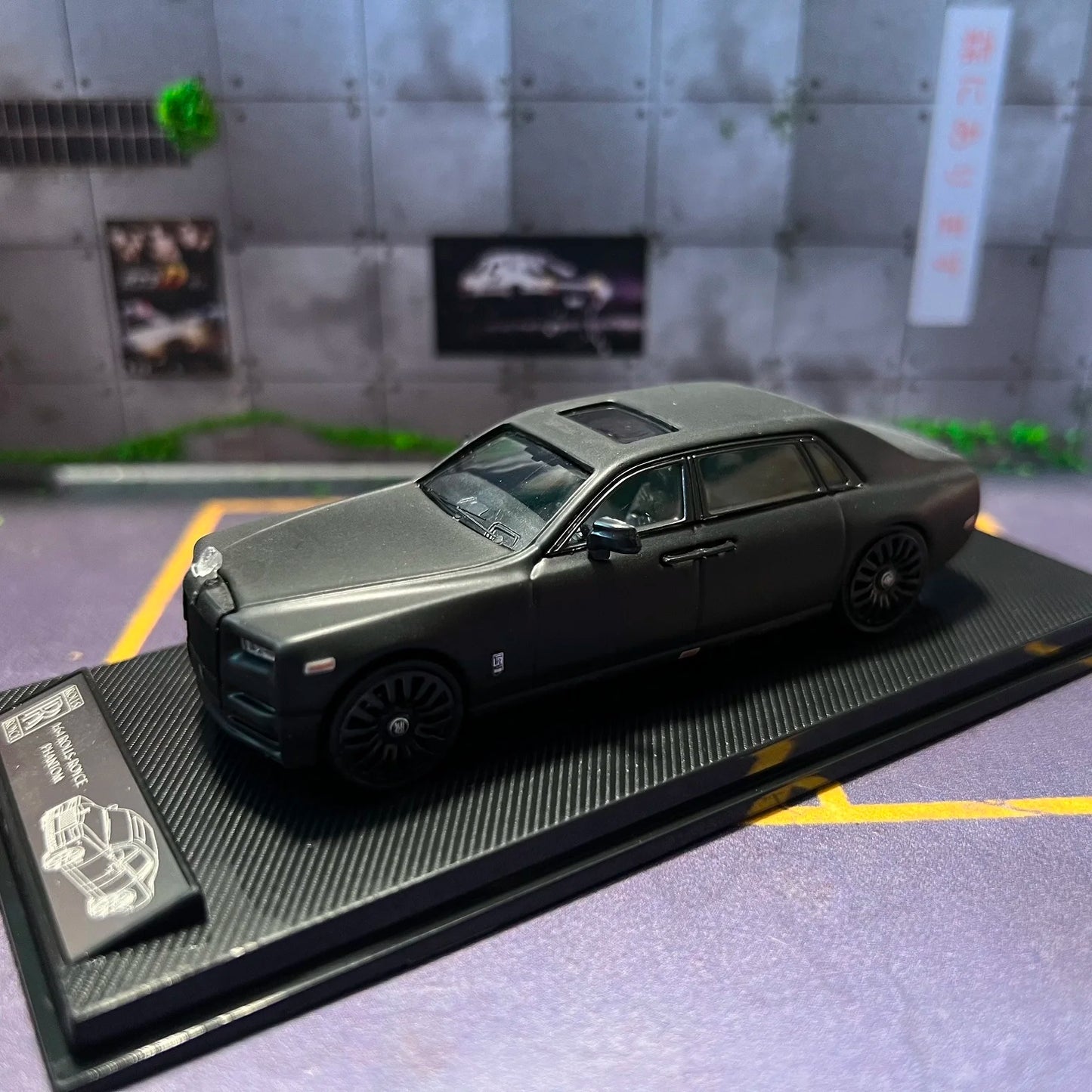 1/64 SCA CMB Smallcarart Rolls Royce Phantom thế hệ Diecast Model Car The Phantom