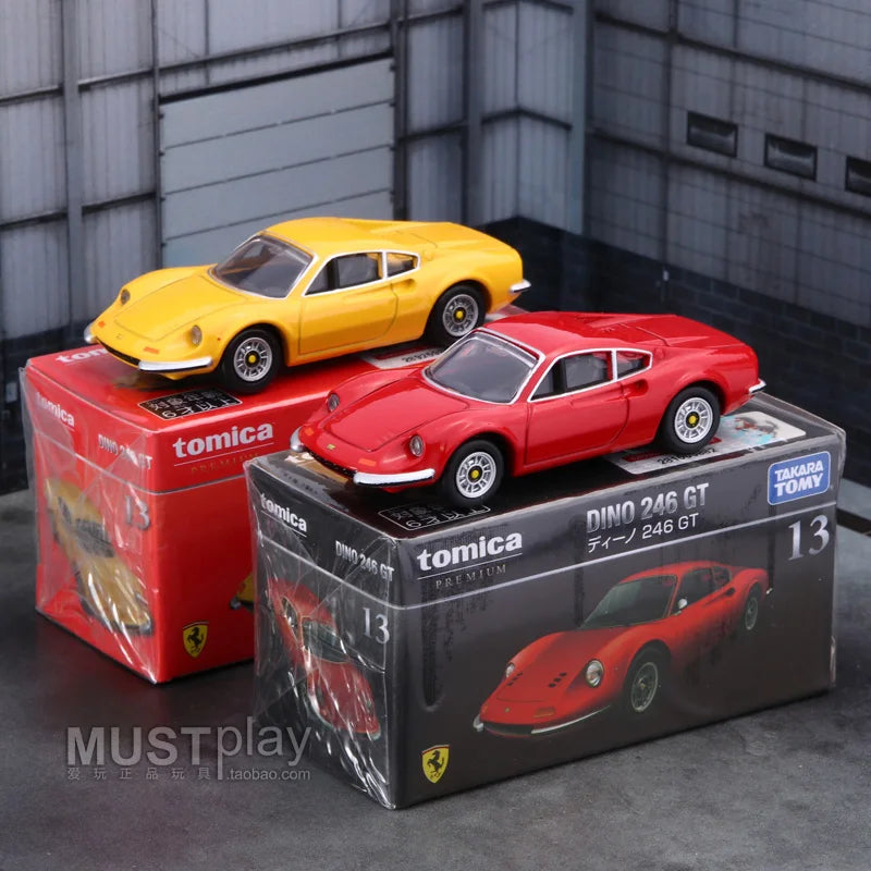 Takara Tomy Ferrari DINO 246 GT Alloy Car Diecasts & Toy Vehicles Miniature car models