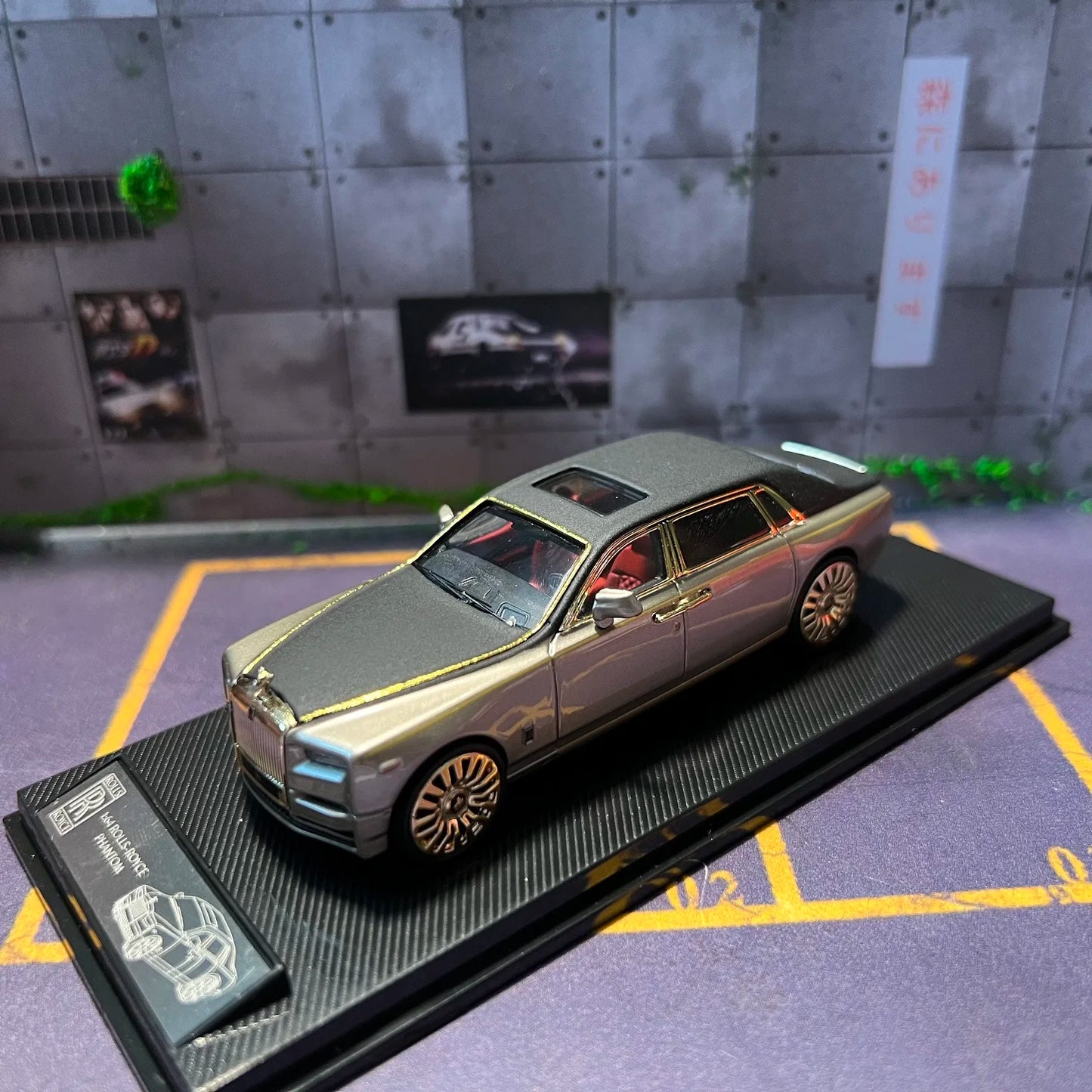 1/64 SCA CMB Smallcarart Rolls Royce Phantom thế hệ Diecast Model Car The Phantom