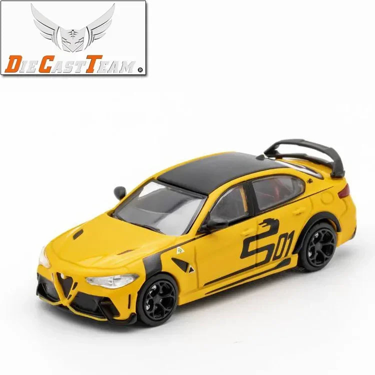 Mô hình xe hơi hợp kim DCT 1/64 Alfa Romeo Giulia Juliet GTA – Xe mô hình kim loại đúc khuôn