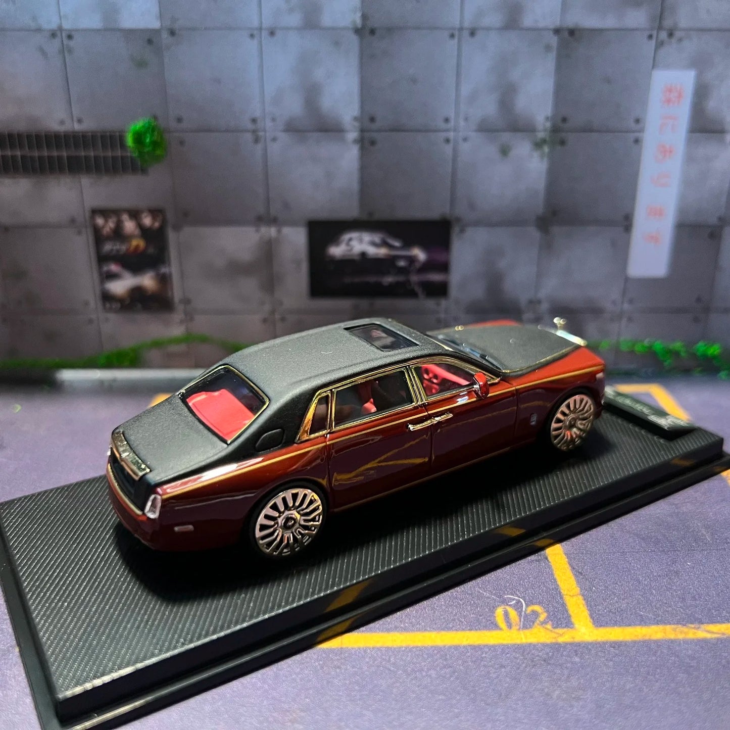 1/64 SCA CMB Smallcarart Rolls Royce Phantom thế hệ Diecast Model Car The Phantom