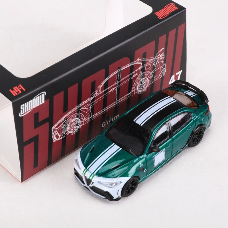 Xe mô hình hợp kim DCT 1:64 Alfa Romeo Giulia GTAm