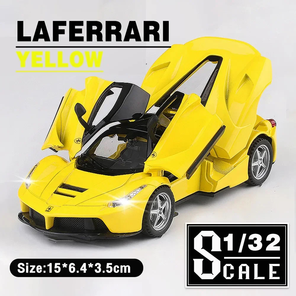 Ferrari LaFerrari Siêu xe kim loại đúc hợp kim Đồ chơi mô hình xe hơi Bộ sưu tập sở thích xe hơi