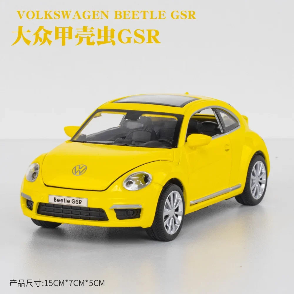 Bộ sưu tập mô hình xe ô tô hợp kim Volkswagen Beetle Đồ chơi đúc &amp; Xe đồ chơi A134