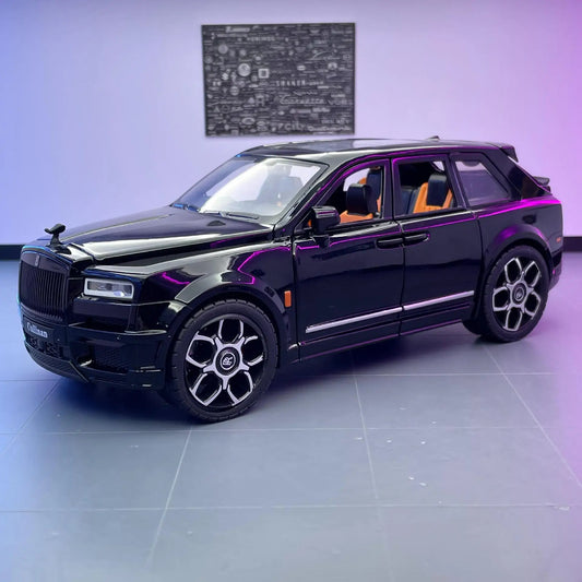 1/20 Rolls Royce SUV Cullinan Alloy Luxy Car Model Diecast Metal Vehicles Car Model Simulation Sound and Light Children Toy Gift