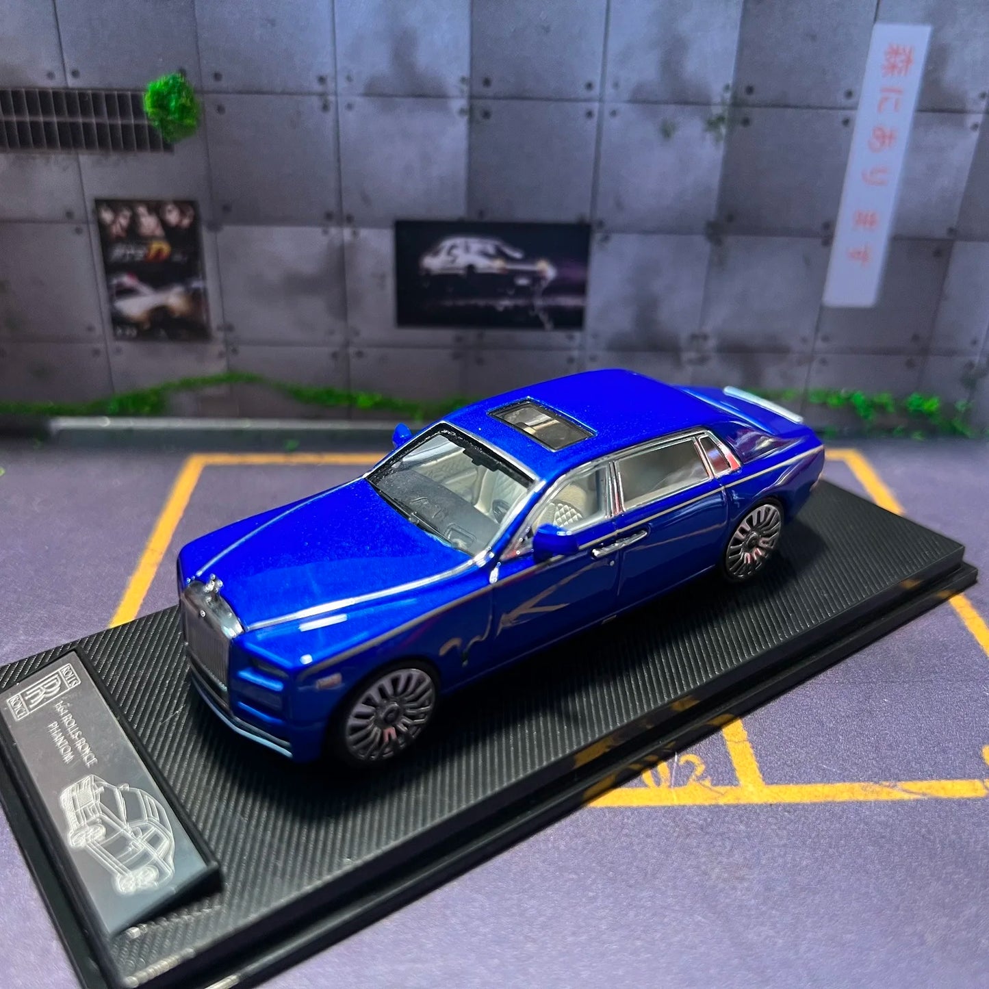 1/64 SCA CMB Smallcarart Rolls Royce Phantom thế hệ Diecast Model Car The Phantom