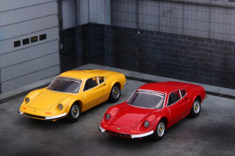 Takara Tomy Ferrari DINO 246 GT Alloy Car Diecasts & Toy Vehicles Miniature car models