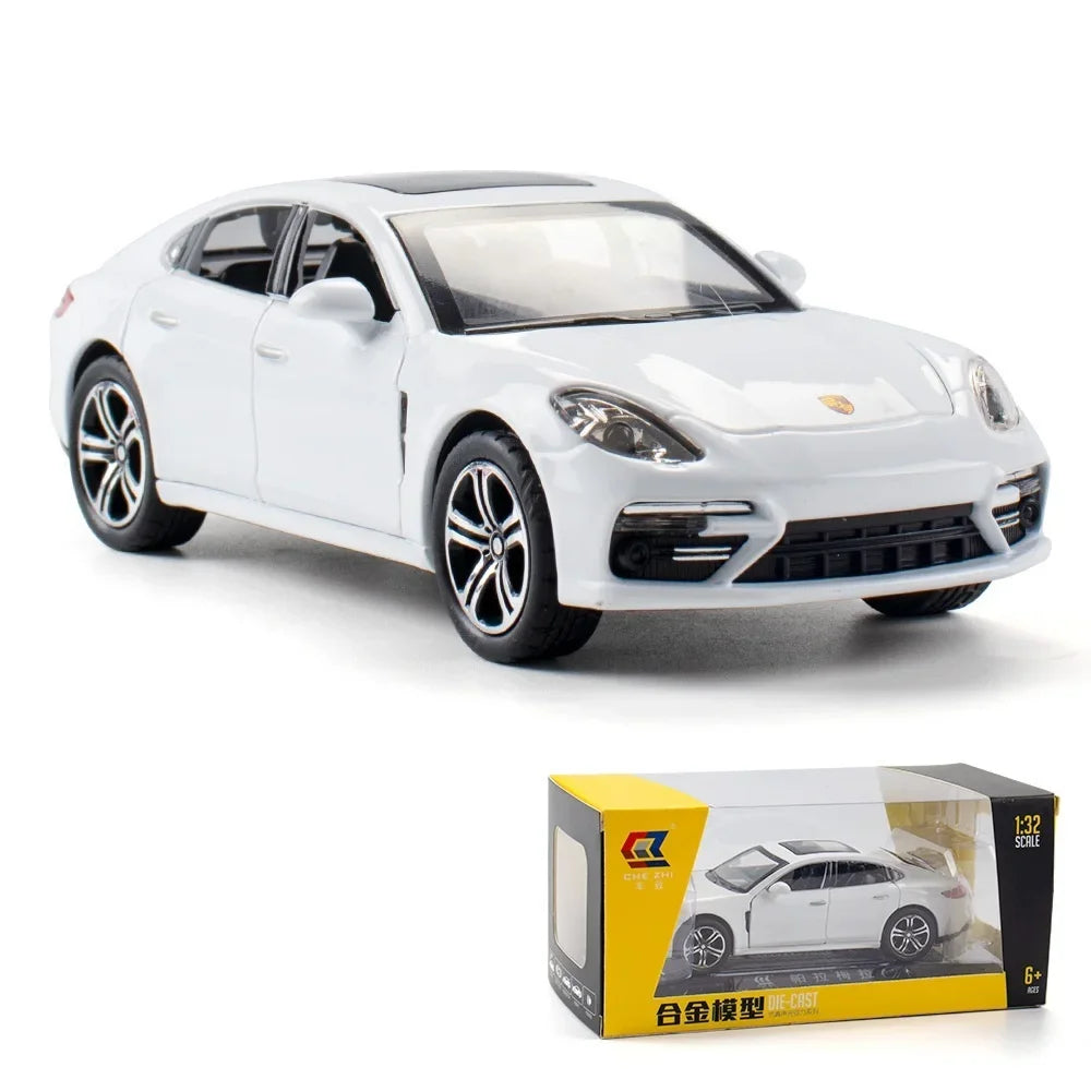 1:32 Porsche Panamera Diecasts Toys Cars Miniature Alloy Simulation Model Cars