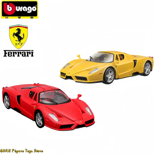 Bruago 1:24 Diecast Model Car Original Ferrari Enzo 488 Classic Car Quà tặng sưu tập xe Force Control Model Car