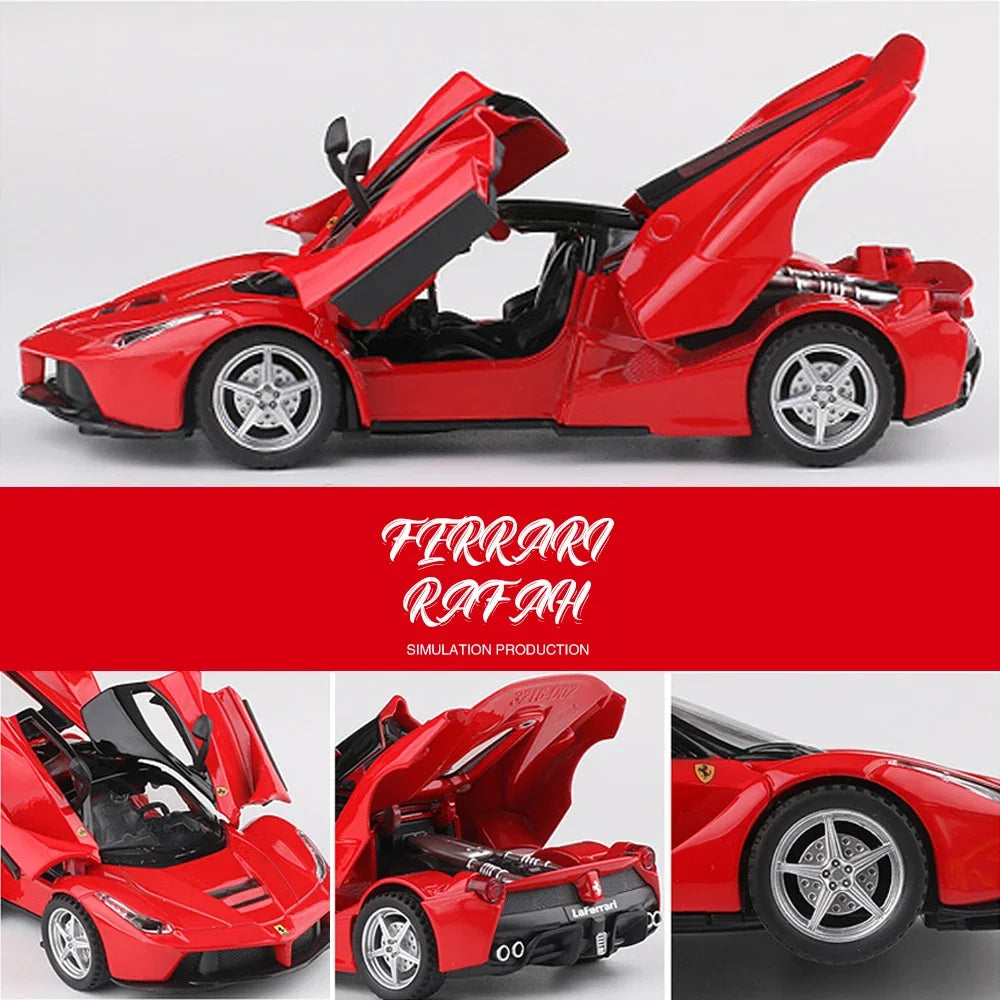 Ferrari LaFerrari Siêu xe kim loại đúc hợp kim Đồ chơi mô hình xe hơi Bộ sưu tập sở thích xe hơi