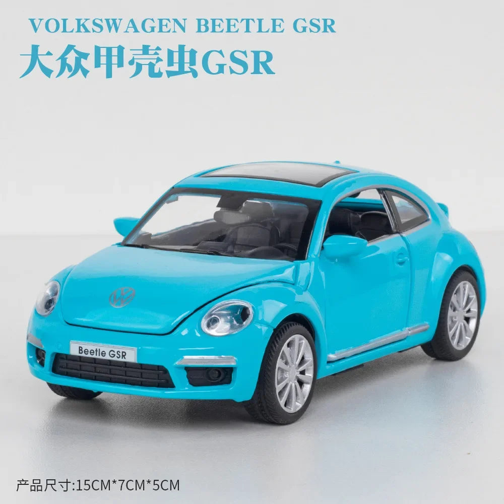 Bộ sưu tập mô hình xe ô tô hợp kim Volkswagen Beetle Đồ chơi đúc &amp; Xe đồ chơi A134