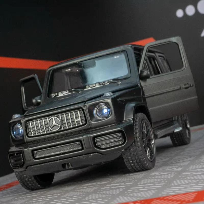 Xe địa hình hợp kim Mercedes G63 G65 SUV bằng kim loại Bộ sưu tập âm thanh và ánh sáng