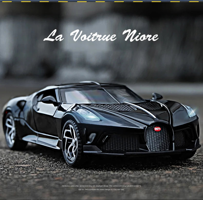 Bugatti La Voiture Noire Rồng Đen Siêu Xe Đồ Chơi Xe Hợp Kim Diecasts &amp; Toy Cars Xe mô hình