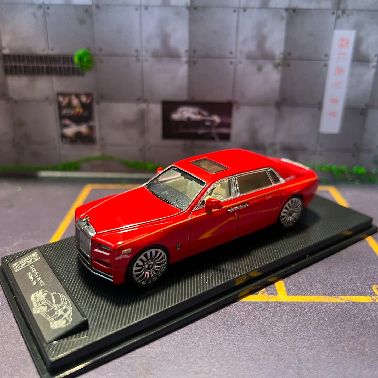 1/64 SCA CMB Smallcarart Rolls Royce Phantom thế hệ Diecast Model Car The Phantom