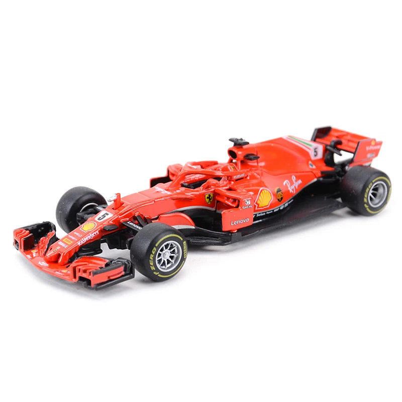 Bburago 1:43 Ferrari 2021 SF21 #55 Carlos Sain #16 Xe Công Thức F1 Xe Đúc Tĩnh Đồ Chơi Xe Đua Mô Hình Sưu Tầm