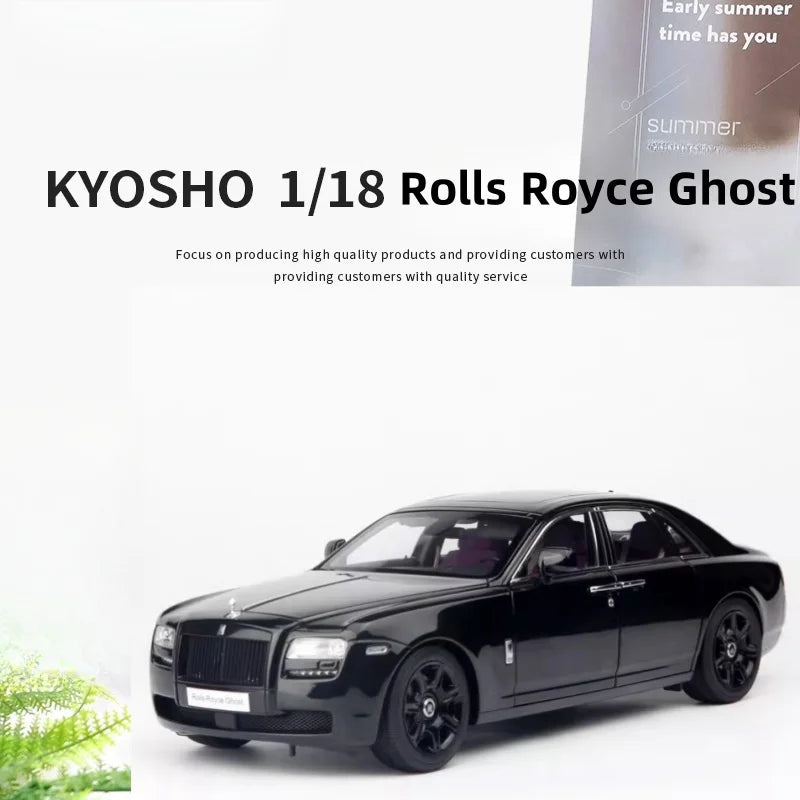 Mô hình xe mô phỏng Rolls-Royce Ghost 1:18 bằng hợp kim, mô hình xe mô phỏng thu nhỏ, đồ trang trí cho người lớn, đồ chơi cho bé trai, quà tặng cho trẻ em