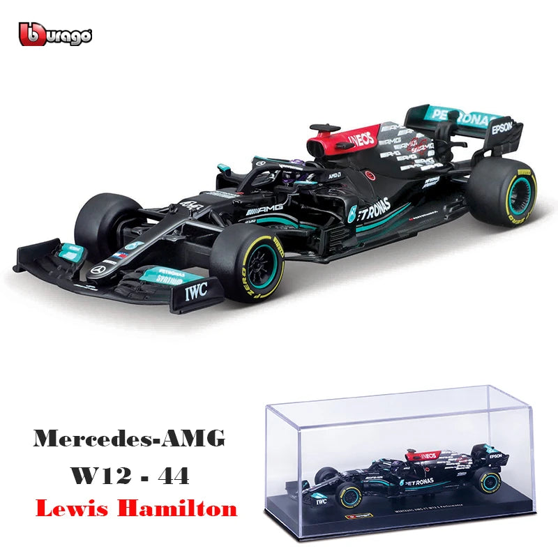 Bburago 1:43 2022 F1 Alfa Romeo Racing Team C42 #24 Guanyu Zhou #77 Valtteri Bottas Alloy Car Die Cast Car Bộ sưu tập đồ chơi mô hình xe hơi