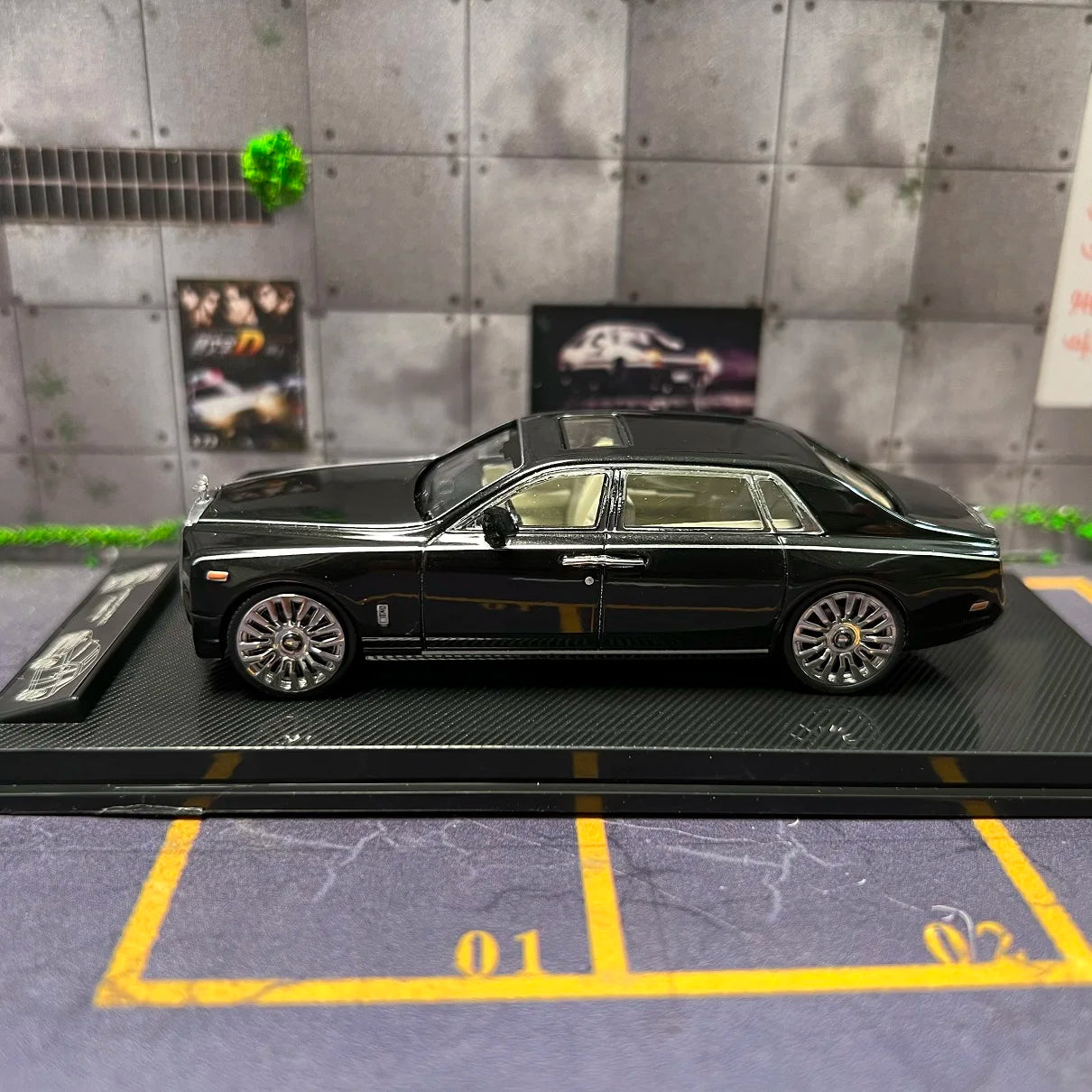 1/64 SCA CMB Smallcarart Rolls Royce Phantom thế hệ Diecast Model Car The Phantom