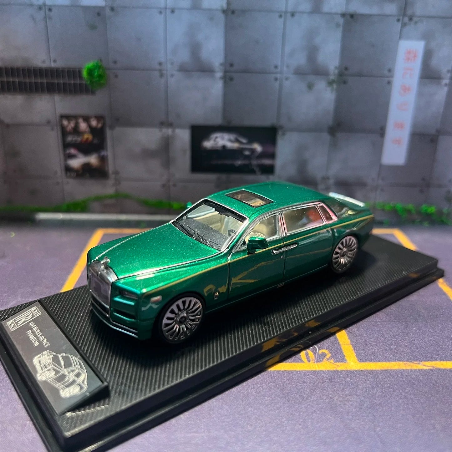 1/64 SCA CMB Smallcarart Rolls Royce Phantom thế hệ Diecast Model Car The Phantom