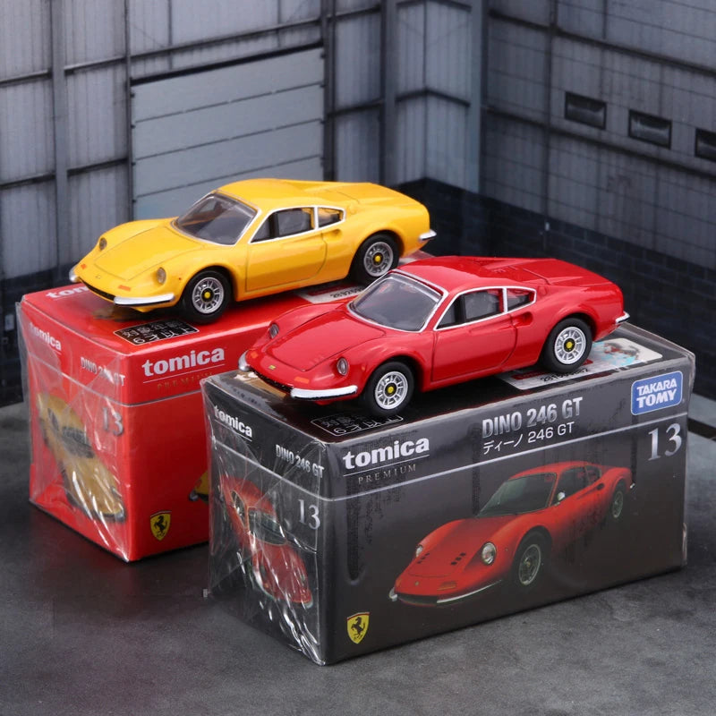 Takara Tomy Ferrari DINO 246 GT Alloy Car Diecasts & Toy Vehicles Miniature car models