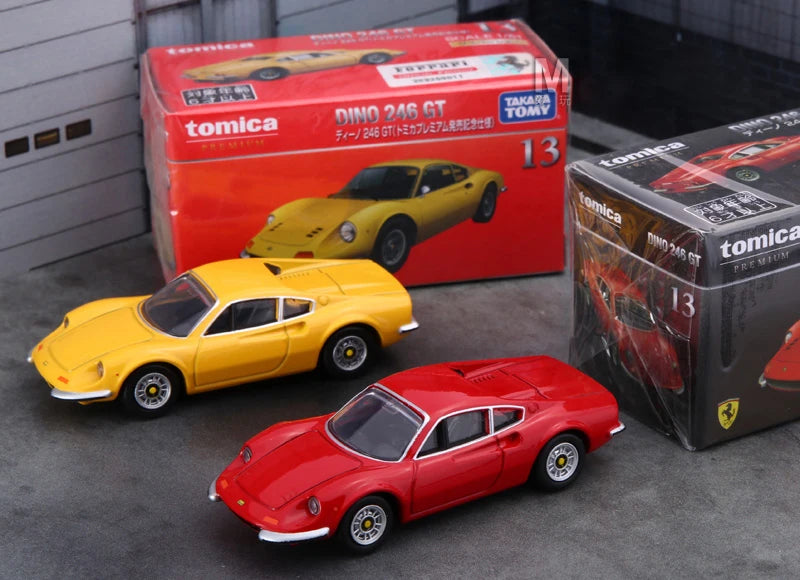 Takara Tomy Ferrari DINO 246 GT Alloy Car Diecasts & Toy Vehicles Miniature car models