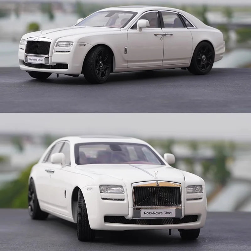 Mô hình xe mô phỏng Rolls-Royce Ghost 1:18 bằng hợp kim, mô hình xe mô phỏng thu nhỏ, đồ trang trí cho người lớn, đồ chơi cho bé trai, quà tặng cho trẻ em