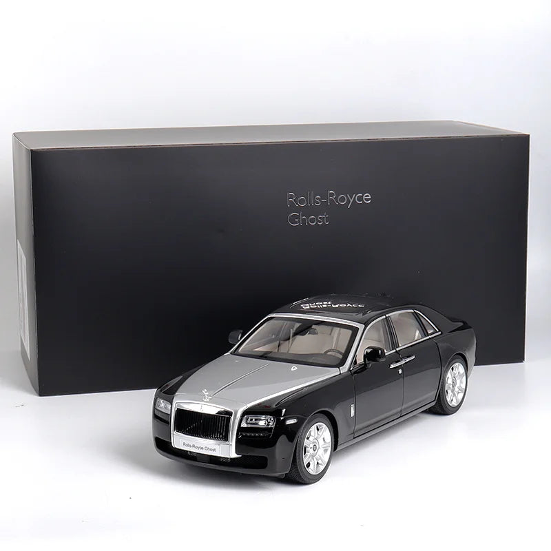 Mô hình xe mô phỏng Rolls-Royce Ghost 1:18 bằng hợp kim, mô hình xe mô phỏng thu nhỏ, đồ trang trí cho người lớn, đồ chơi cho bé trai, quà tặng cho trẻ em