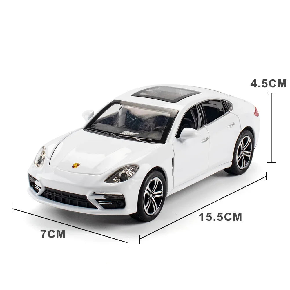 1:32 Porsche Panamera Diecasts Toys Cars Miniature Alloy Simulation Model Cars