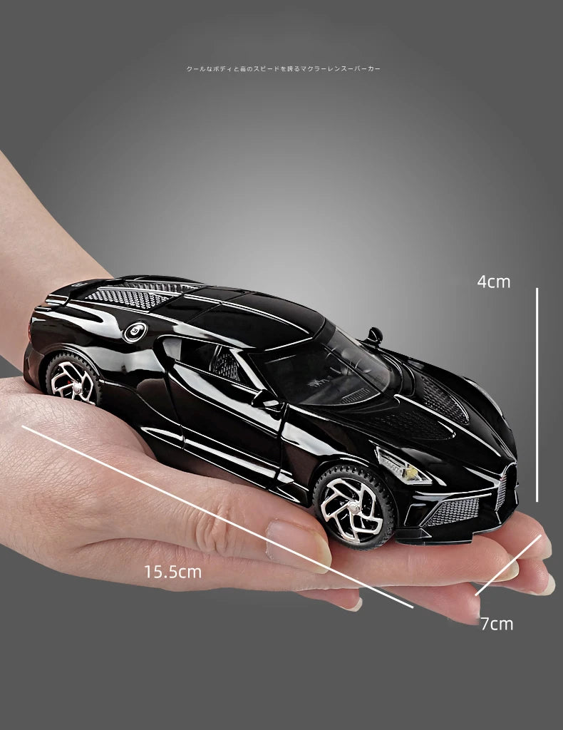 Bugatti La Voiture Noire Rồng Đen Siêu Xe Đồ Chơi Xe Hợp Kim Diecasts &amp; Toy Cars Xe mô hình