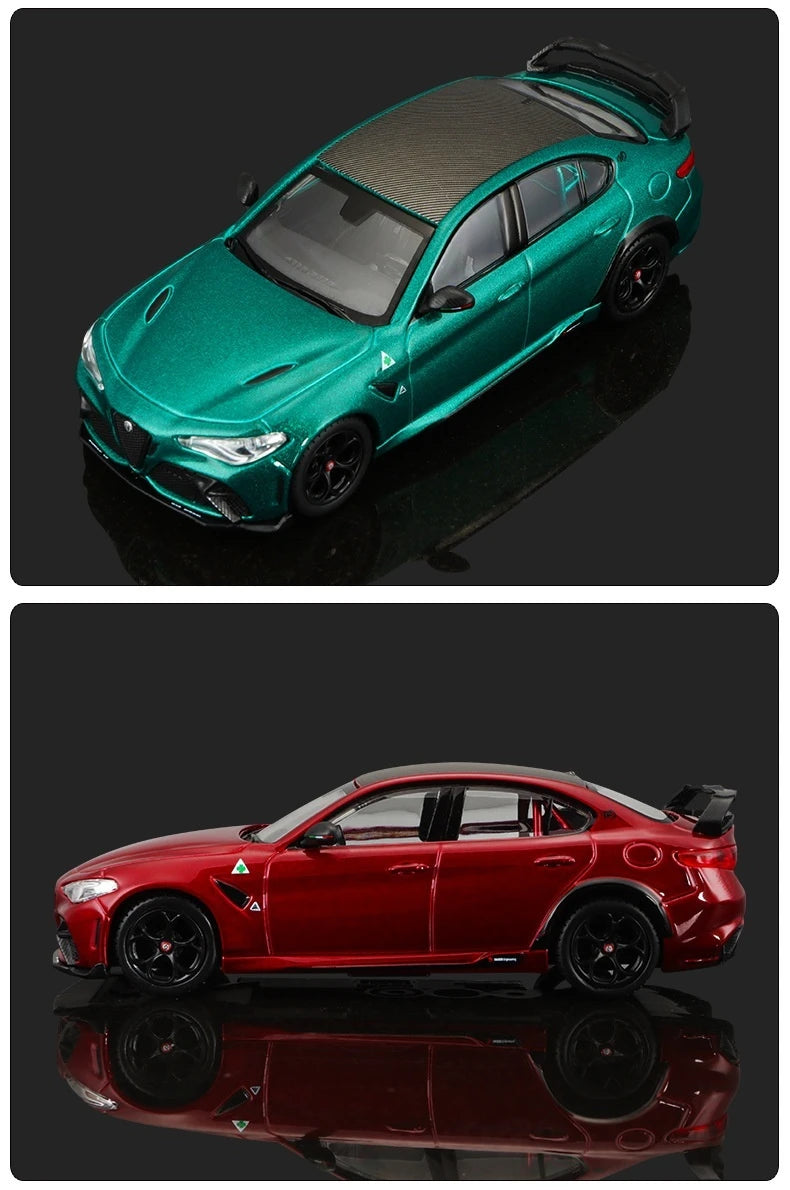 Bruago1:43 Alfa Romeo Gta Mô hình xe hợp kim mô phỏng Bộ sưu tập mô hình xe tĩnh trang trí