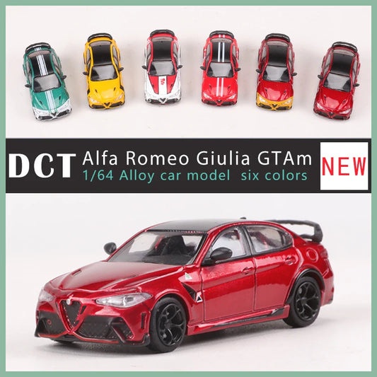 Xe mô hình hợp kim DCT 1:64 Alfa Romeo Giulia GTAm