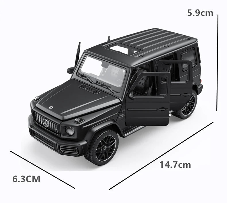 Xe địa hình hợp kim Mercedes G63 G65 SUV bằng kim loại Bộ sưu tập âm thanh và ánh sáng