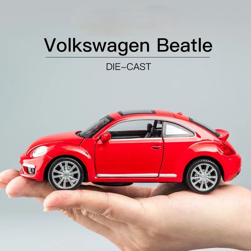 Bộ sưu tập mô hình xe ô tô hợp kim Volkswagen Beetle Đồ chơi đúc &amp; Xe đồ chơi A134