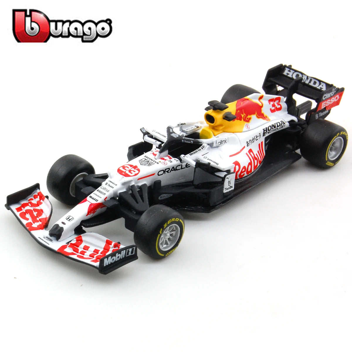 Bburago 1:43 Ferrari 2021 SF21 #55 Carlos Sain #16 Xe Công Thức F1 Xe Đúc Tĩnh Đồ Chơi Xe Đua Mô Hình Sưu Tầm