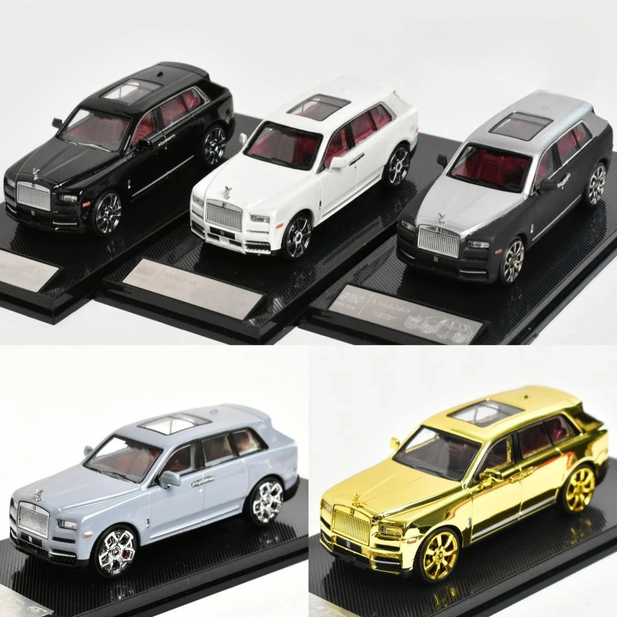 1:64 Rolls-Royce Cullinan Luxury SUV Alloy Car Model